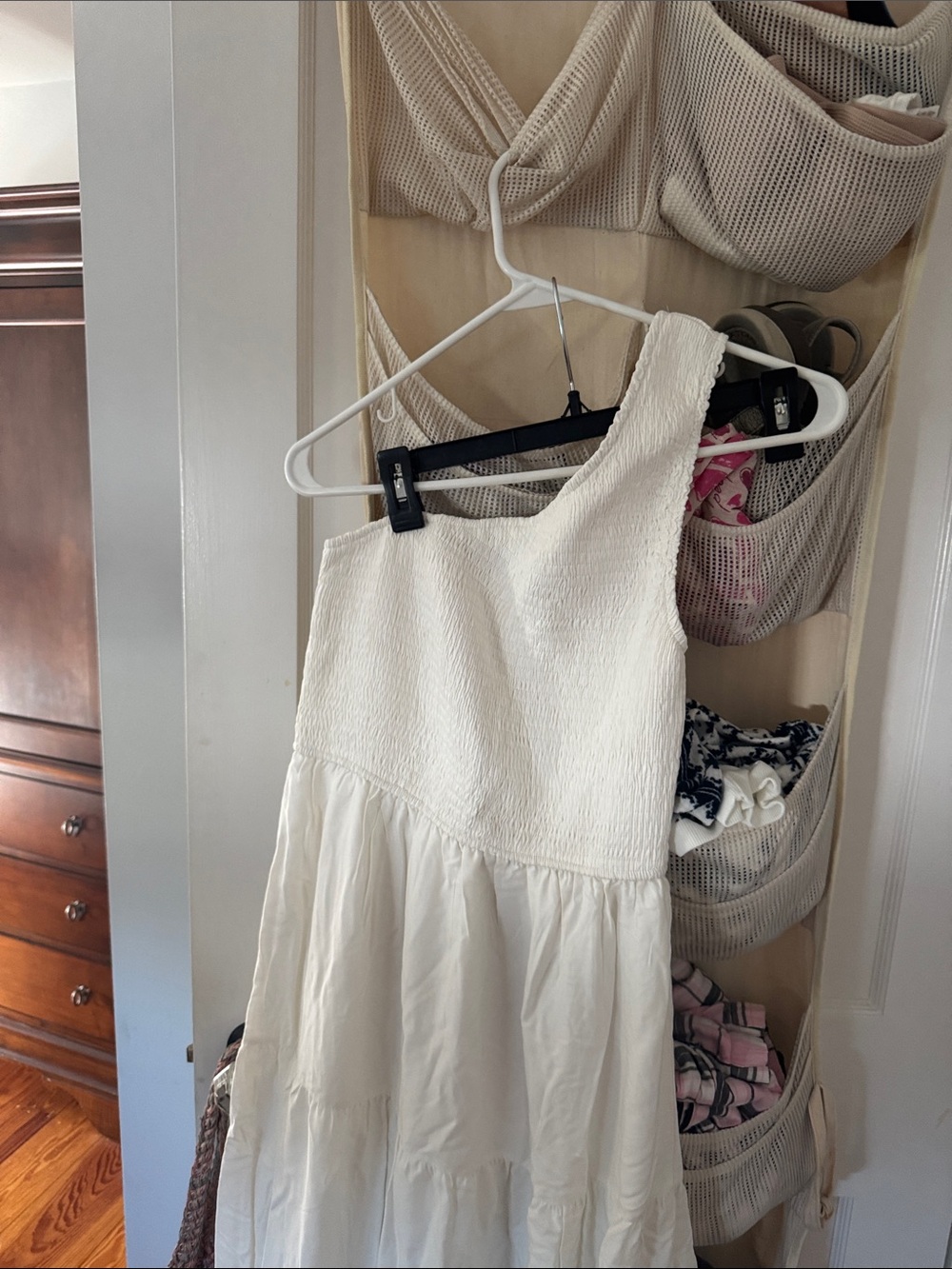 Brand New, One shoulder long dress